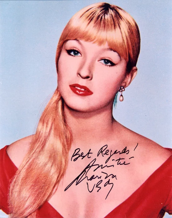 Marina Vlady autograph