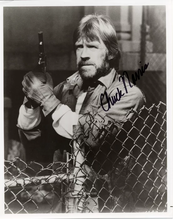 Chuck Norris autograph