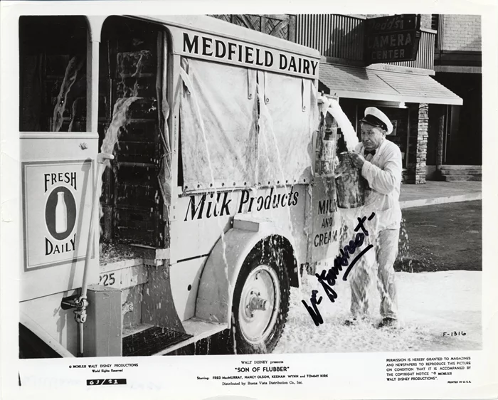 William Demarest autograph