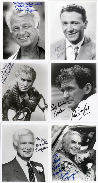 Actor Signed Photo Lot autograph