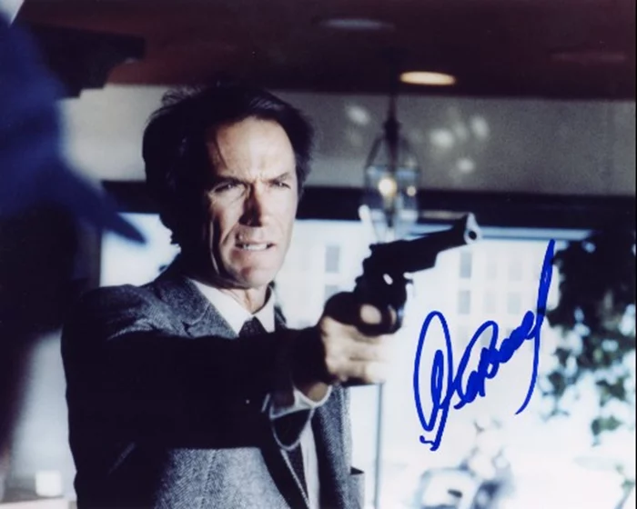 Clint Eastwood autograph