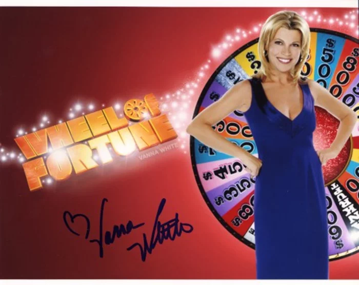 Vanna White autograph