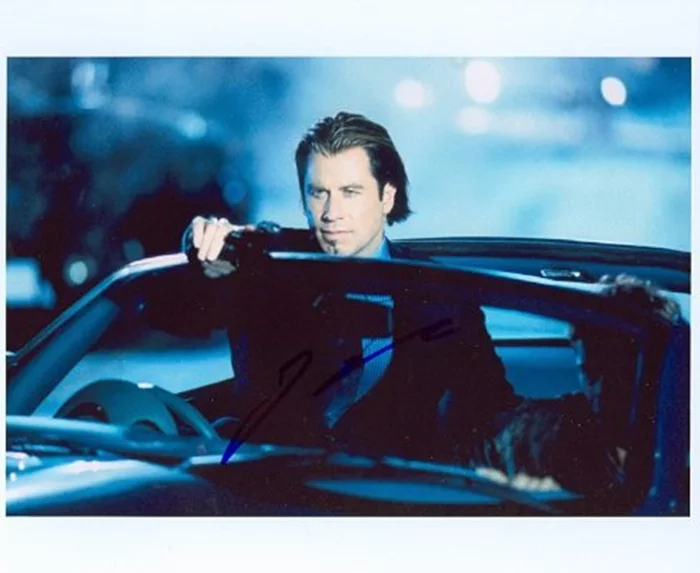 John Travolta autograph