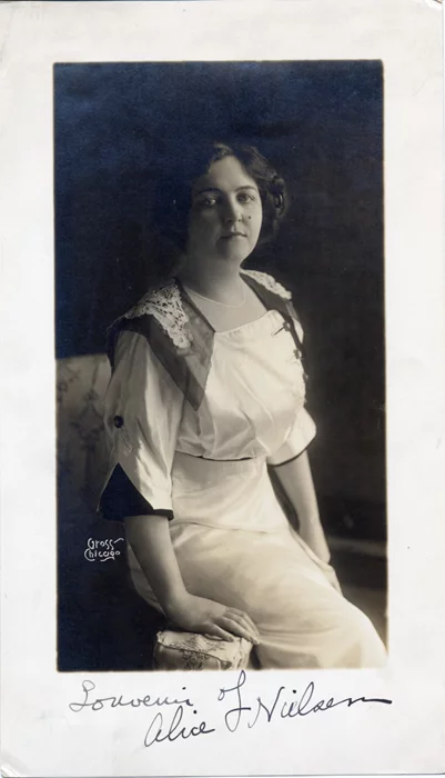 Alice Neilsen autograph
