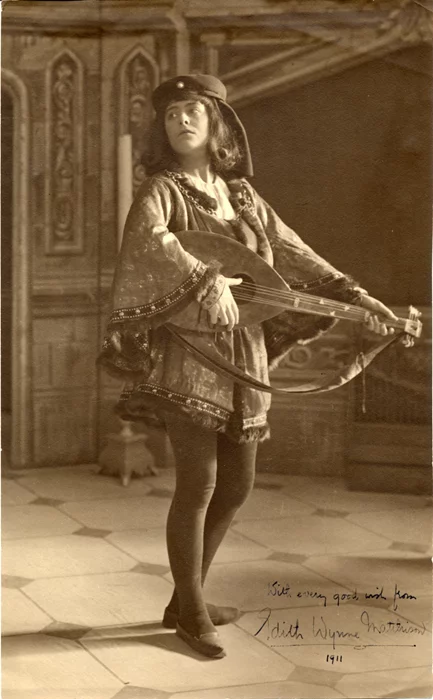 Edith Wynne Mattison autograph