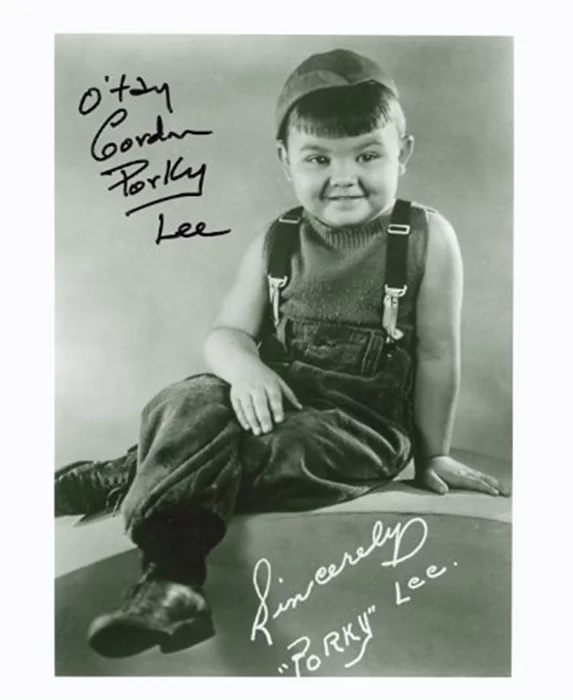 Eugene 'Porky' Lee autograph