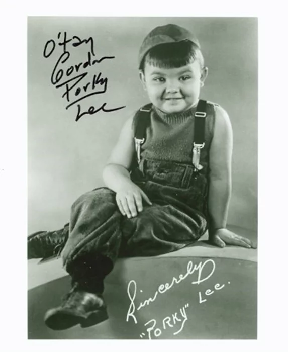 Eugene 'Porky' Lee autograph