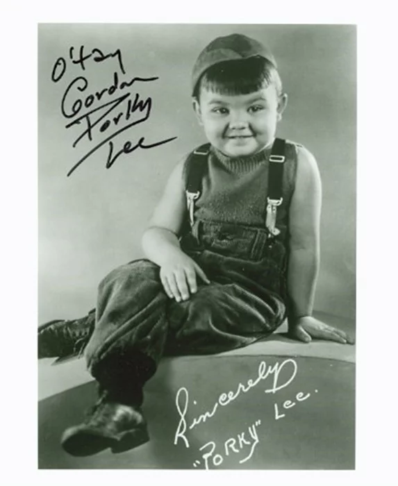 Eugene 'Porky' Lee autograph