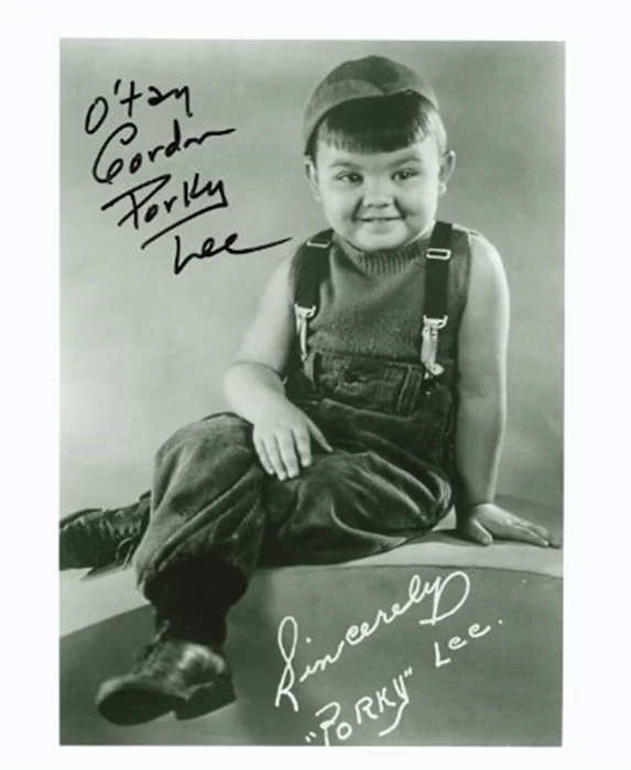 Eugene 'Porky' Lee autograph