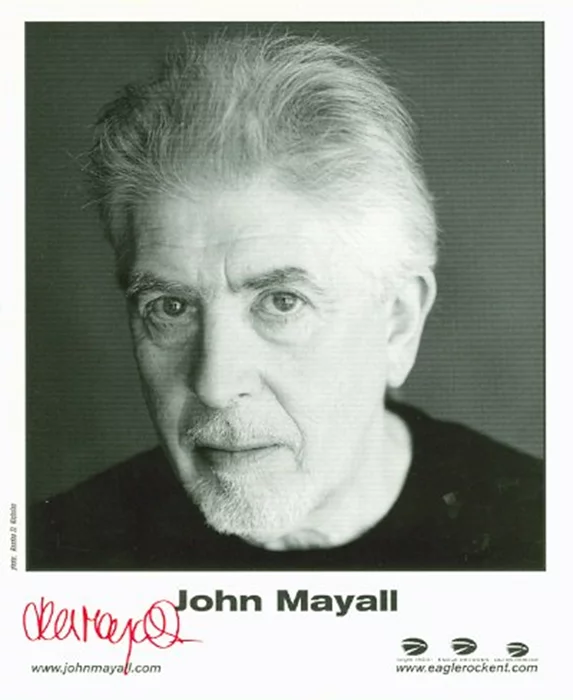 John Mayall autograph