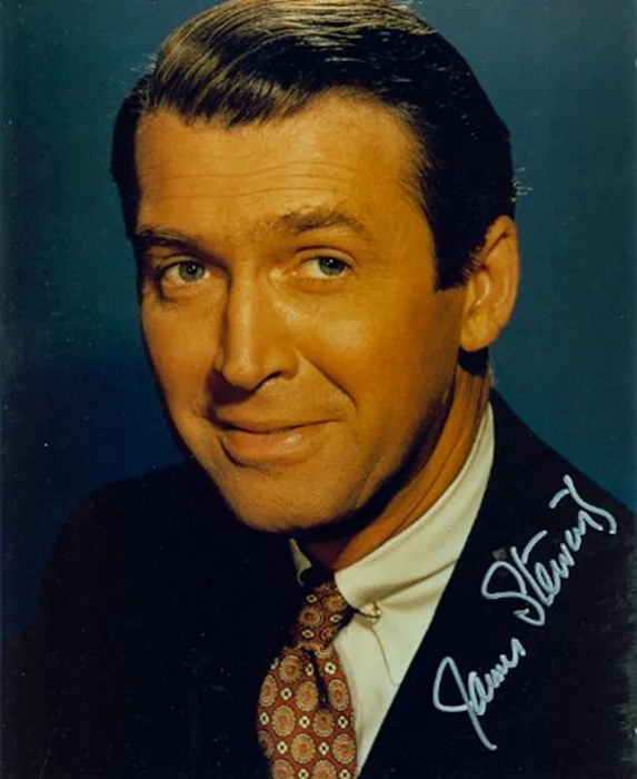 James Stewart autograph
