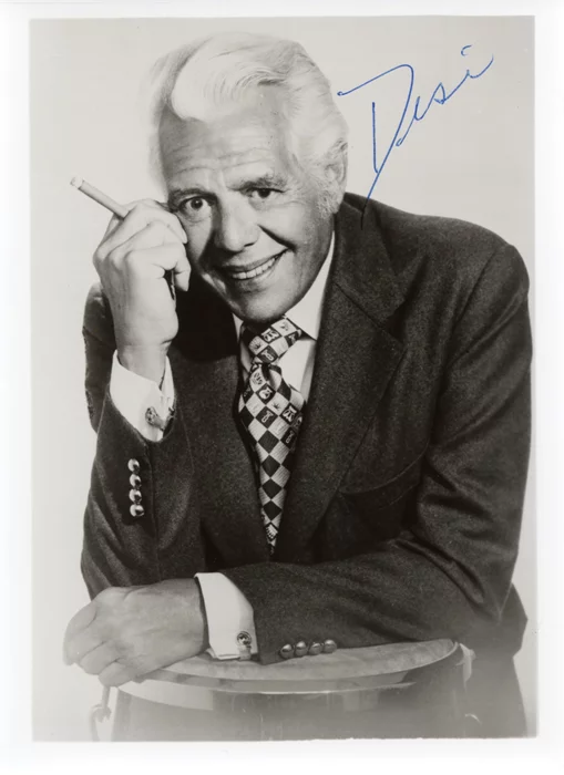 Desi Arnaz autograph