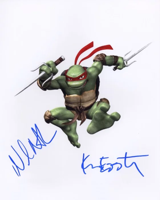 Teenage Mutant Ninja Turtles autograph