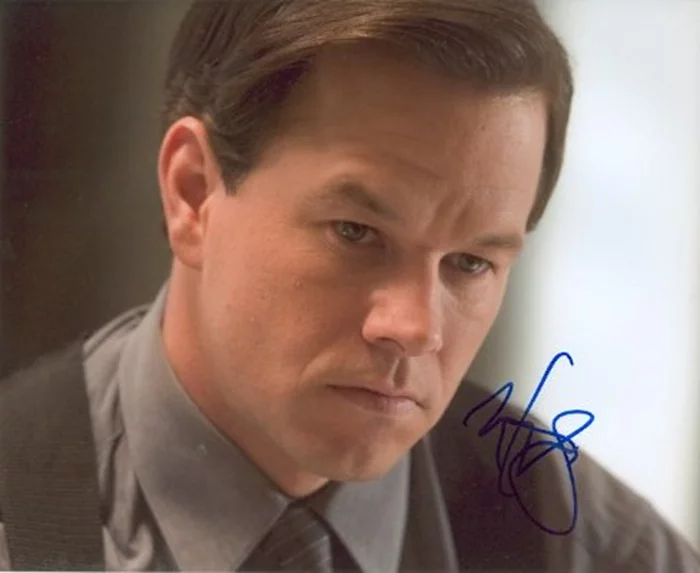 Mark Wahlberg autograph