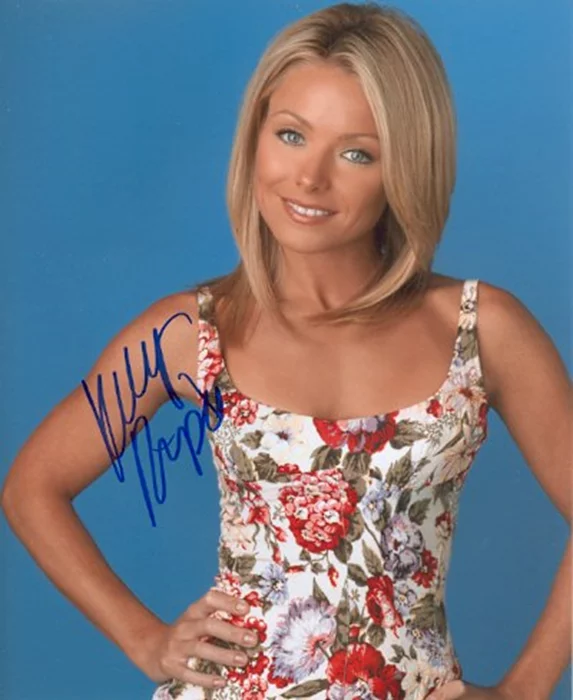 Kelly Ripa autograph