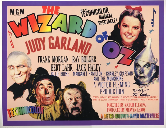 The Wizard of Oz autograph