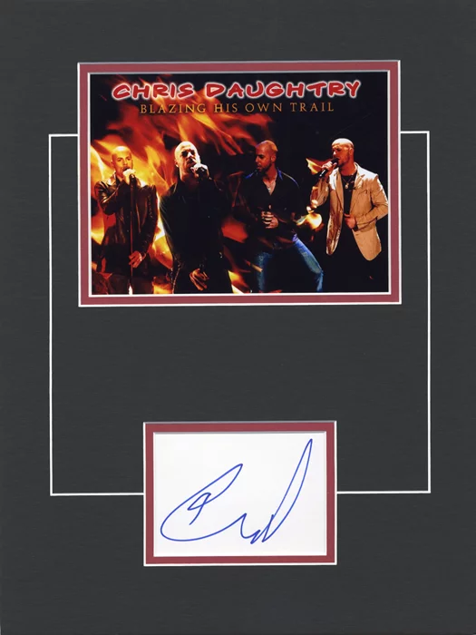 Chris Daughtry autograph