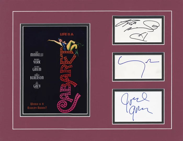 Cabaret autograph