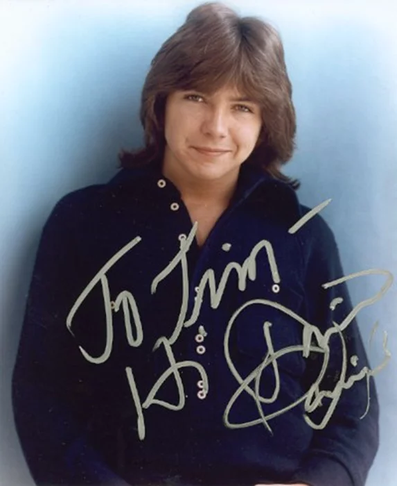 David Cassidy autograph