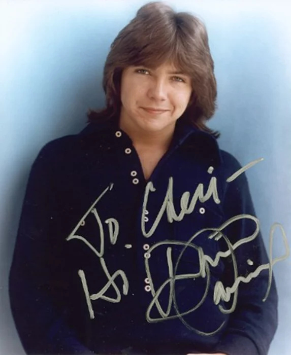 David Cassidy autograph