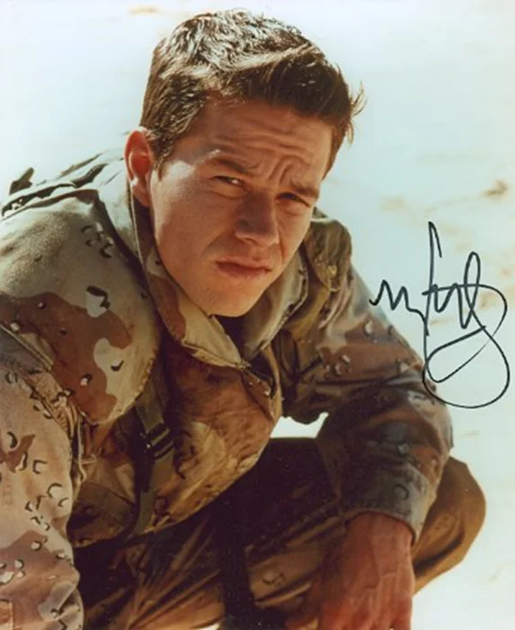 Mark Wahlberg autograph