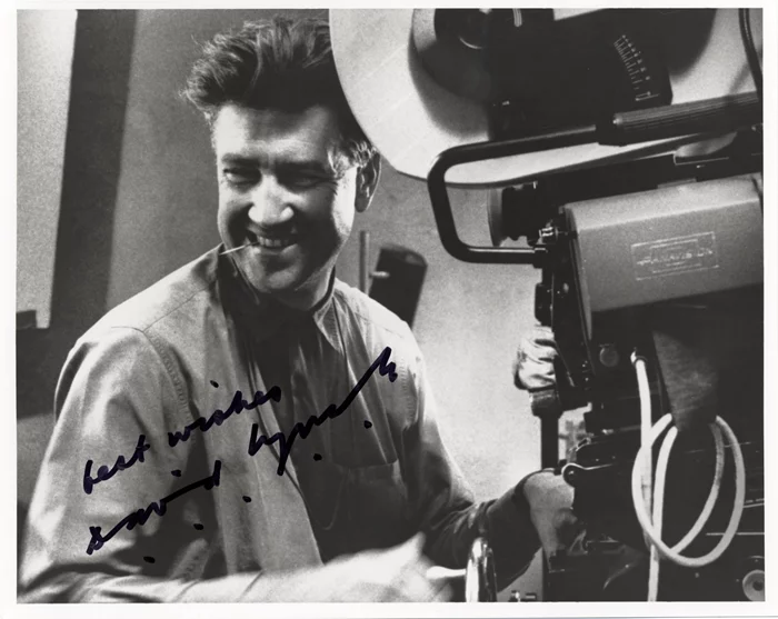 David Lynch autograph