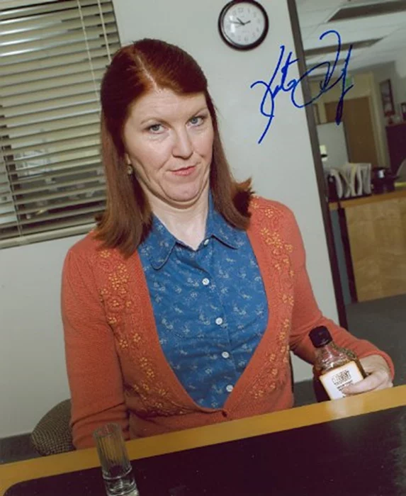 Kate Flannery autograph