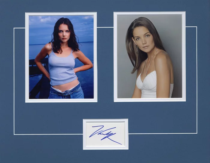 Katie Holmes autograph