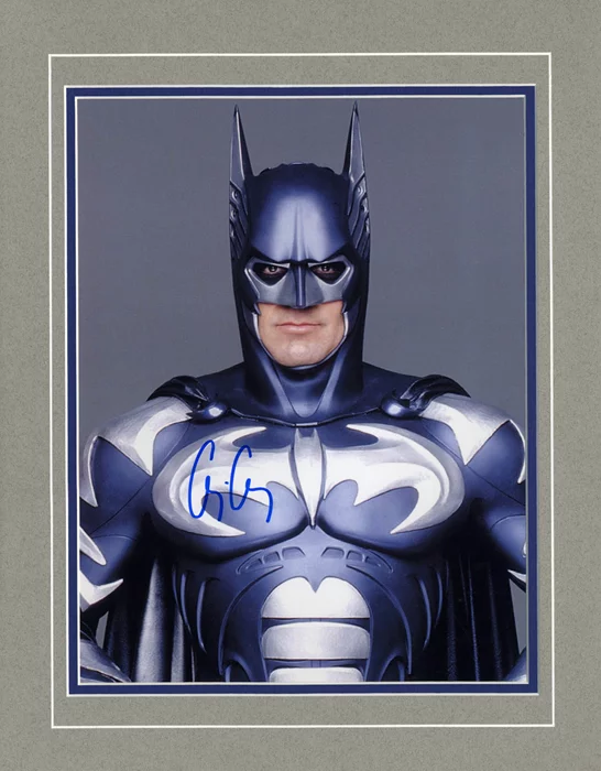 George Clooney autograph