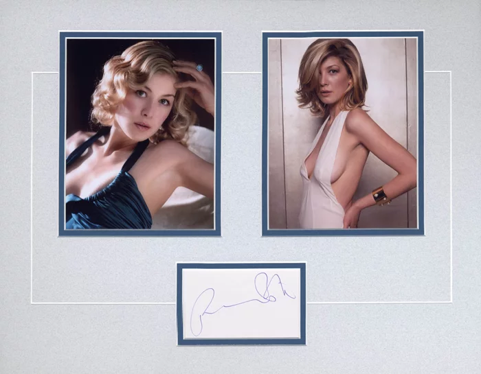 Rosamund Pike autograph