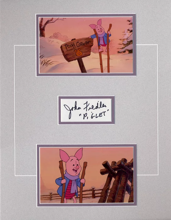 John Fiedler autograph