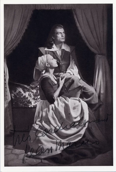 Jean Marais autograph