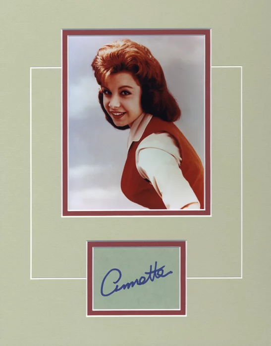 Annette Funicello autograph