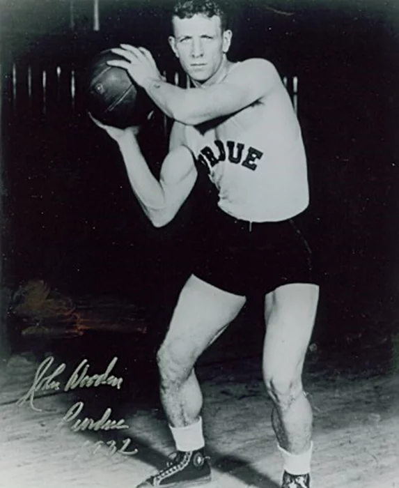 John Wooden autograph
