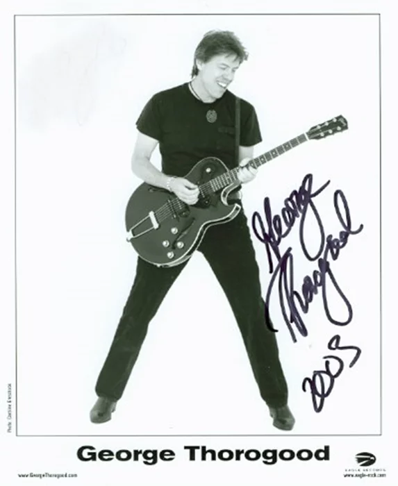 George Thorogood autograph