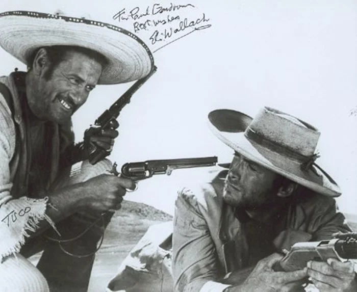 Eli Wallach autograph