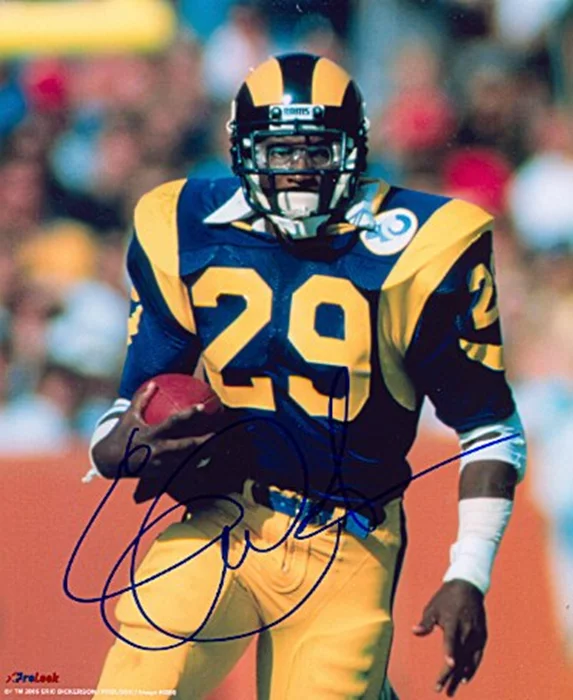 Eric Dickerson autograph