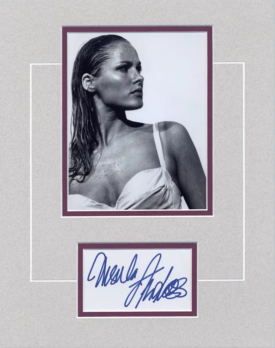 Ursula Andress autograph