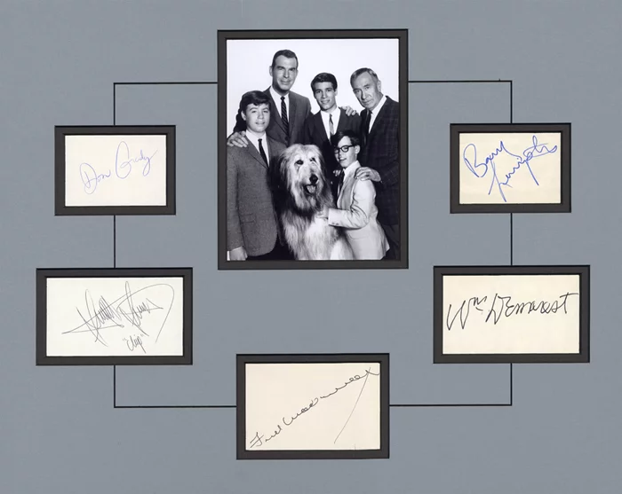 My Three Sons autograph