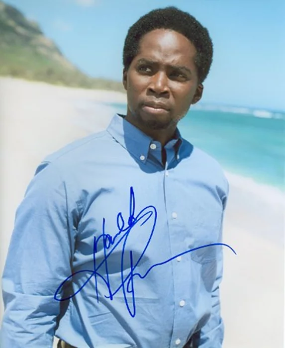 Harold Perrineau autograph