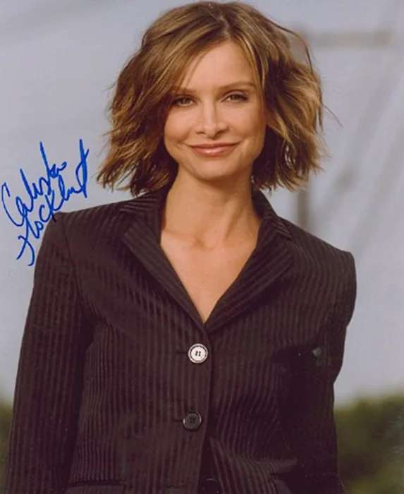 Calista Flockhart autograph