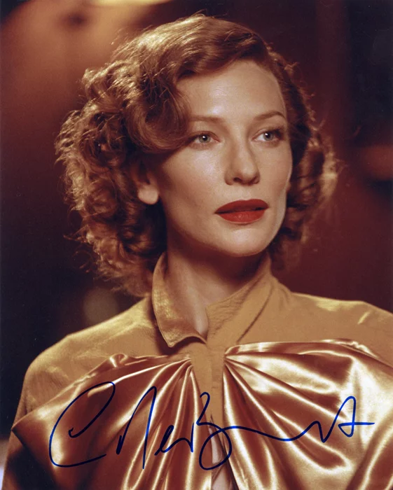 Cate Blanchett autograph