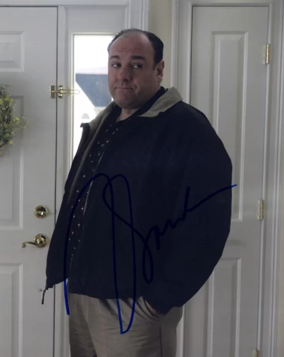 James Gandolfini autograph