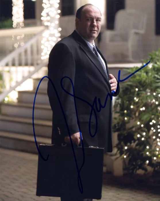 James Gandolfini autograph