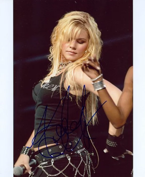 Kimberly Caldwell autograph