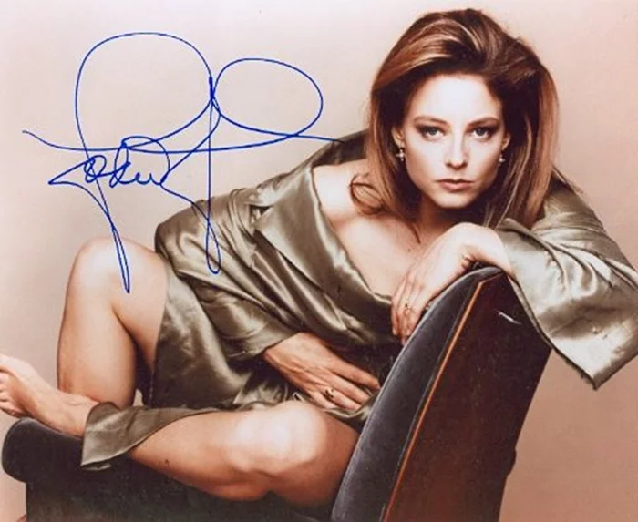 Jodie Foster autograph