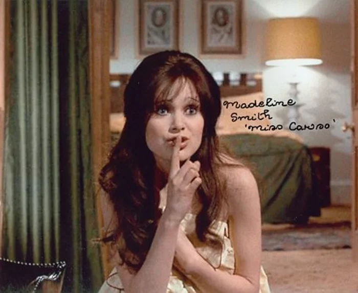 Madeline Smith autograph