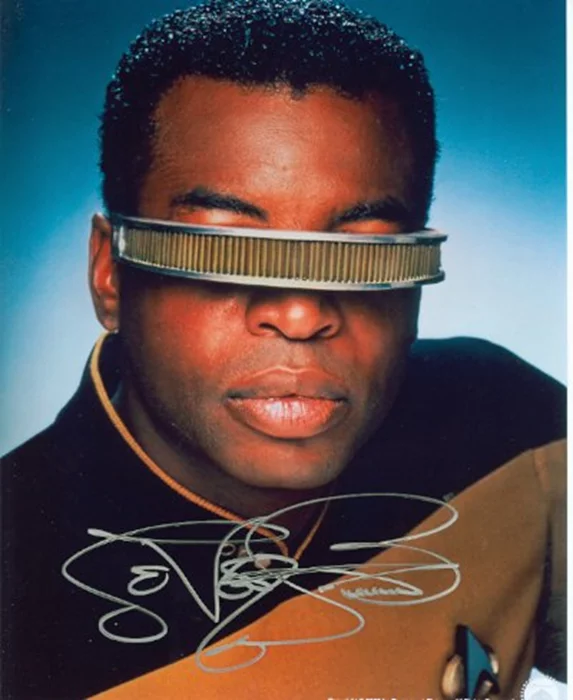 LeVar Burton autograph