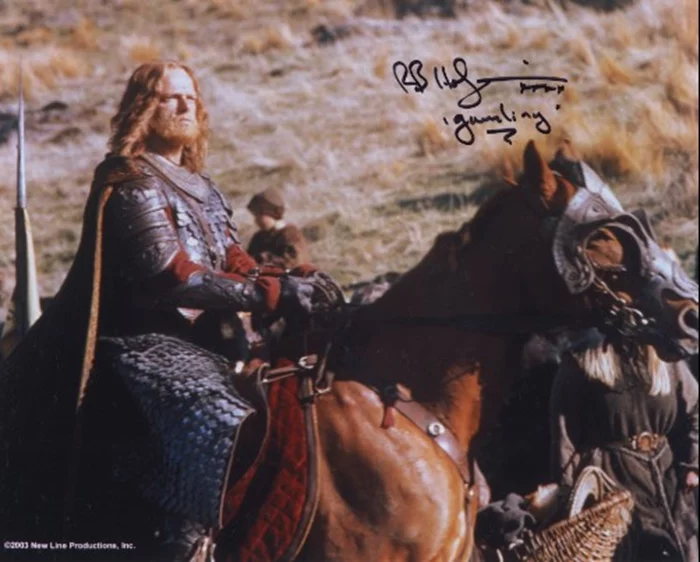 Bruce Hopkins autograph