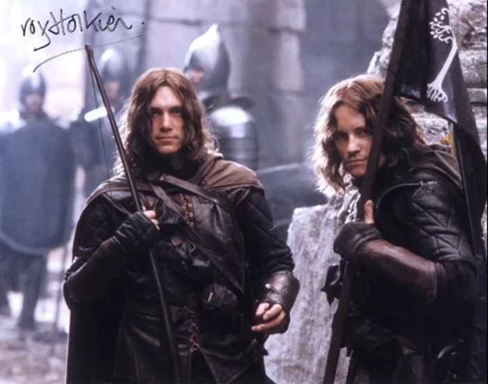 Royd Tolkien autograph